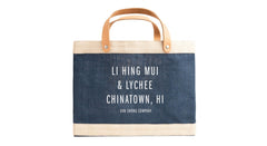 Sun Chong Co. X APOLIS Petite Market Bag - Navy